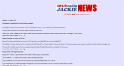 Desktop Screenshot of news.radiojackie.com